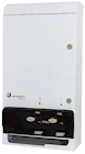 DISPENSER, EVOGEN, DUAL PAD & TAMPON DISPENSER, FREE VEND, WHITE THUMBNAIL