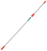 EXTENSION POLE, TELESCOPING, ERGO, RED, 6'L MAIN