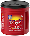 COFFEE, MEDIUM ROAST, FOLGERS CLASSIC ROAST, GROUND, 25.9 OZ., 6/CT THUMBNAIL
