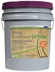 FINISH, ATHLETIC FLOOR, BONA SUPERCOURT, OPTUM, 5 GALLON LARGE