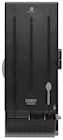 SPOON DISPENSER, DIXIE ULTRA, SMARTSTOCK, PLASTIC, TRANSLUCENT, BLACK, 120 SPOON CAPACITY, THUMBNAIL