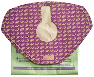 VACUUM BAGS, PROTEAM INTERCEPT MICRO, CLOSED COLLAR, FITS PROTEAM GOFIT 3 BACKPACK VACUUMS, 10/CT LARGE