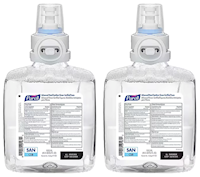 HAND SANITIZER, FOAMING, PURELL, REFILL, CS8, 70%, AUTOMATIC, 1200 ML, 2/CT MAIN