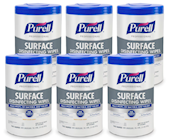 DISINFECTANT WIPES, PURELL, FRESH CITRUS SCENT, 660 WIPES/CT THUMBNAIL