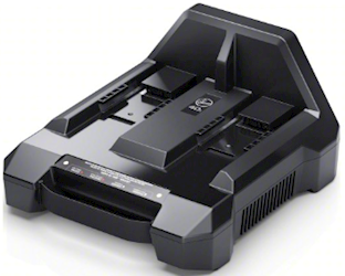 BATTERY CHARGER, VACUUM DUAL BAY, HOOVER, BLACK LARGE