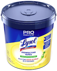 DISINFECTANT WIPES, LYSOL, LEMON & LIME BLOSSOM SCENT, 800 WIPES/CT MAIN