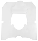 TOILET SEAT COVERS, EVOGEN, WHITE, 125 SHEETS/CT THUMBNAIL