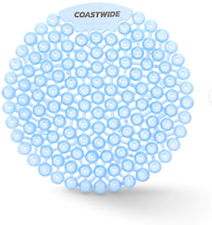 URINAL SCREENS, COASTWIDE PROFESSIONAL, LINEN SCENT, 10/CT LARGE