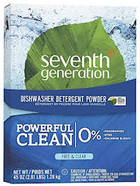 DISH SOAP, POWDER, UNSCENTED, POWERFUL CLEAN, 45 OZ, 12/CT MAIN