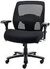 OFFICE CHAIR, DRISCOTT, BIG & TALL, 400 LB. CAPACITY, BLACK (28354) THUMBNAIL