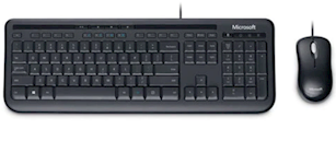 KEYBOARD AND MOUSE, FOR DESKTOP, BLACK (APB-00001) THUMBNAIL
