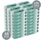 FACIAL TISSUE, KLEENEX NATURALS, FLAT BOX, 2-PLY, WHITE, 48/CT THUMBNAIL