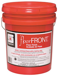 FINISH, 27% SOLIDS, SPARTAN, FLOOR FRONT, HIGH GLOSS, 5 GALLON LARGE