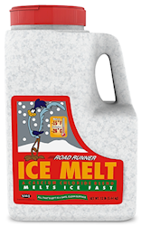 ICE MELT BLEND, ROAD RUNNER, 12 LB, 4 JUGS/CT LARGE