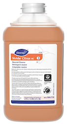 NEUTRAL CLEANER, J-FILL, CITRUS, DIVERSEY, STRIDE HC, 2.5 LITER, 2/CT LARGE