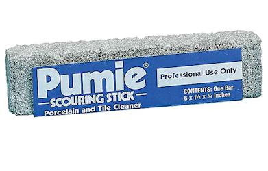 SCOURING STICK, PUMICE, 1-1/4" X 6" X 3/4", 12/CT LARGE