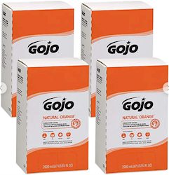 HAND SOAP, PUMICE, GOJO PRO 2000, NATURAL ORANGE, 2000 ML, 4/CT LARGE