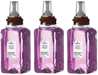 HAND SOAP, ANTIBACTERIAL, FOAMING, PLUM SCENT, 1250 ML, 3/CT LARGE