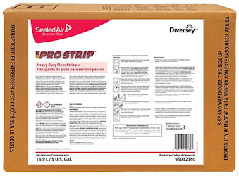 STRIPPER, HEAVY DUTY, PRO STRIP, SOLVENT SCENTED, 5 GALLONS LARGE