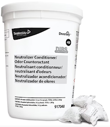 FLOOR CONDITIONER / DEODORIZER, DIVERSEY, POWDER, .5 OZ PACKETS, 90 PACKETS/TUB, 2 TUBS/CT LARGE