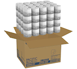 TOILET TISSUE, 2-PLY, STANDARD, PACIFIC BLUE, WHITE, 550 SHEETS/ROLL, 80 ROLLS/CT THUMBNAIL