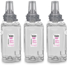 HAND SOAP, FOAM, PLUM, ANTIBACTERIAL, GOJO, ADX, 1250 ML, 3/CT LARGE