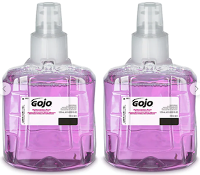 HAND SOAP, ANTIBACTERIAL, FOAMING, GOJO, PLUM SCENT, 1200 ML, 2/CT LARGE