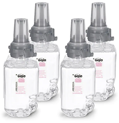 HAND SOAP, GOJO, CLEAR & MILD, FOAM, FRAGRANCE FREE, ADX, 700 ML, 4/CT LARGE