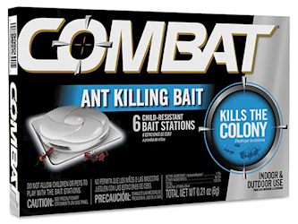 ANT KILLER, BAIT TRAP, COMBAT, UNSCENTED, 6/BX LARGE