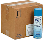DISINFECTANT, CLEANER SPRAY, AEROSOL, LYSOL, ALL-PURPOSE, 19 OZ., 12/CT THUMBNAIL