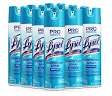 DISINFECTANT, AEROSOL SPRAY, FRESH SCENT, LYSOL, 19 OZ., 12/CT THUMBNAIL