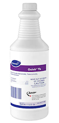 DISINFECTANT, ALL PURPOSE CLEANER, DIVERSEY, OXIVIR TB, 32 OZ., 1/EA LARGE