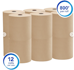 PAPER TOWELS, HARDWOUND, SCOTT, 1-PLY, BROWN, 12/CT THUMBNAIL