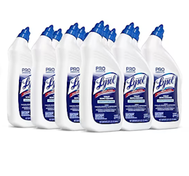 TOILET BOWL CLEANER, LYSOL, WINTERGREEN, DEEP CLEANING, 32 OZ., 12/CT LARGE