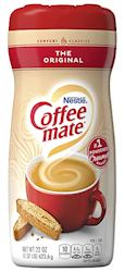 CREAMER, COFFEE-MATE, ORIGINAL, POWDERED, 22 OZ. LARGE