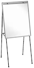 DRY ERASE BOARD, EASEL, 70", BLACK STEEL THUMBNAIL