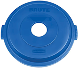 LID, FOR CANS, RUBBERMAID BRUTE, RECYCLING, BLUE, 32 GALLON THUMBNAIL