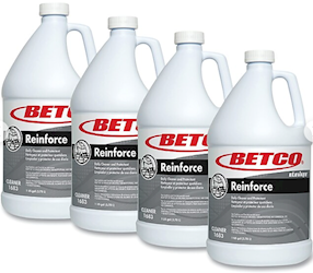 FLOOR CLEANER, BETCO REINFORCE, PROTECTANT, LEMON SCENT, 1 GALLON, 4/CT LARGE