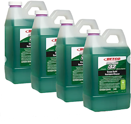 RESTROOM CLEANER, BETCO GREEN EARTH, CITRUS SCENT, 67.6 OZ., 4/CT LARGE