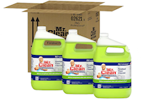 FLOOR CLEANER, MR. CLEAN, MULTI-SURFACE, LEMON SCENT, 1 GALLON, 3/CT MAIN