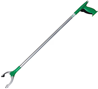 GRABBER, TRIGGER GRIP, UNGER, GREEN AND GREY, MAGNETIC TIPS, 32" MAIN