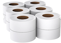 TOILET TISSUE, SCOTT ESSENTIAL, JUMBO, 2-PLY, WHITE, 12 ROLLS/CT (67805) THUMBNAIL