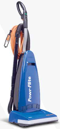 VACUUM, UPRIGHT, 14" PATH, 2-STAGE HEPA FILTERING, POWR-FLITE RIGEL PRO MAIN