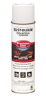 SPRAY PAINT, WHITE, FLAT/MATTE, INVERTED MARKING SPRAY, RUST-OLEUM M1800, 17 OZ. THUMBNAIL