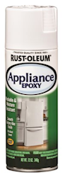 SPRAY PAINT, WHITE, GLOSS, EPOXY, SPEICIALTY, FOR METALS, 12 OZ LARGE