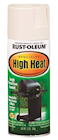 SPRAY PAINT, WHITE, FLAT/MATTE, HIGH HEAT, SPECIALTY, FOR METALS, 12 OZ THUMBNAIL