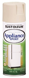 SPRAY PAINT, ALMOND, APPLIANCE EPOXY, SPECIALTY, 12 OZ LARGE