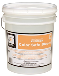 BLEACH, COLOR-SAFE, NON-CHLORINATED, CLOTHESLINE FRESH, SPARTAN, 5 GALLON PAIL LARGE