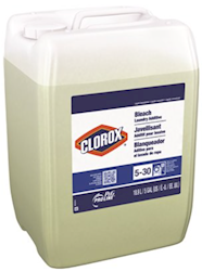 BLEACH, CLOSED-LOOP, PROFESSIONAL USE, CLOROX, 5 GALLON PAIL LARGE