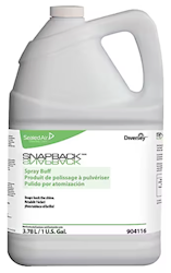 FINISH, SPRAY BUFF, DIVERSEY SNAPBACK, 1 GALLON, 4/CT LARGE